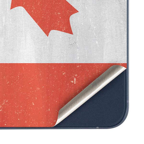 Canada Flag Distressed Galaxy A35 5G Skin